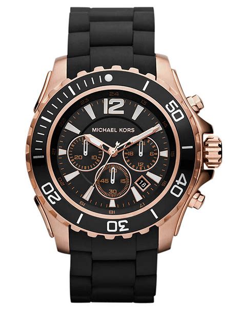 michael kors uhren chronograph|michael kors black chronograph watch.